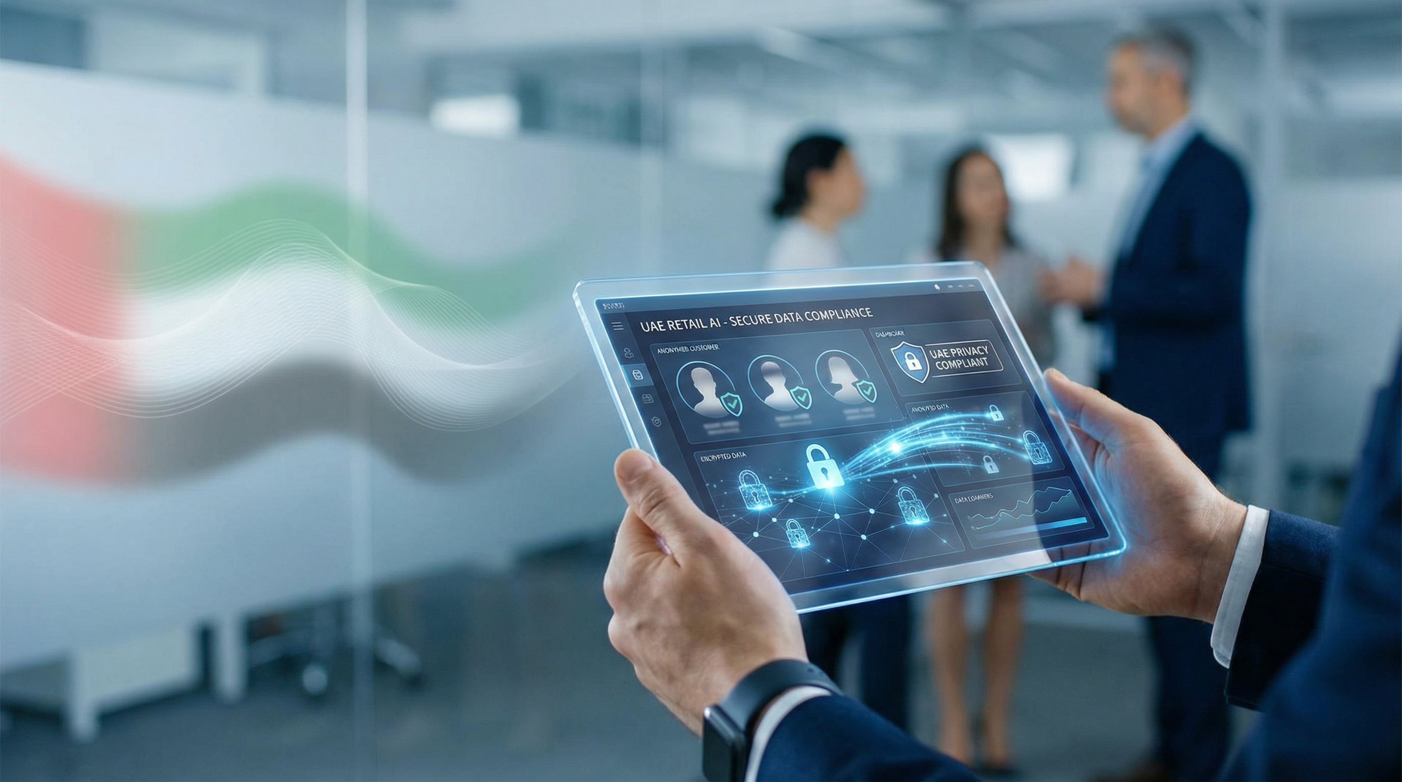 Secure customer data protection system for UAE retail businesses using AI technology